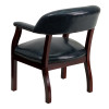 Flash Furniture Oxblood Vinyl Luxurious Conference Chair Model B-Z105-NAVY-GG 5