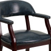 Flash Furniture Oxblood Vinyl Luxurious Conference Chair Model B-Z105-NAVY-GG 6