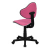 Flash Furniture Pittsburg State University Gorillas Embroidered Black Mesh Task Chair with Arms and Chrome Base Model BT-699-PINK-GG 6