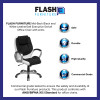 Flash Furniture Mid-Back Black Glove Vinyl Executive Office Chair Model CH-CX0217M-GG 2