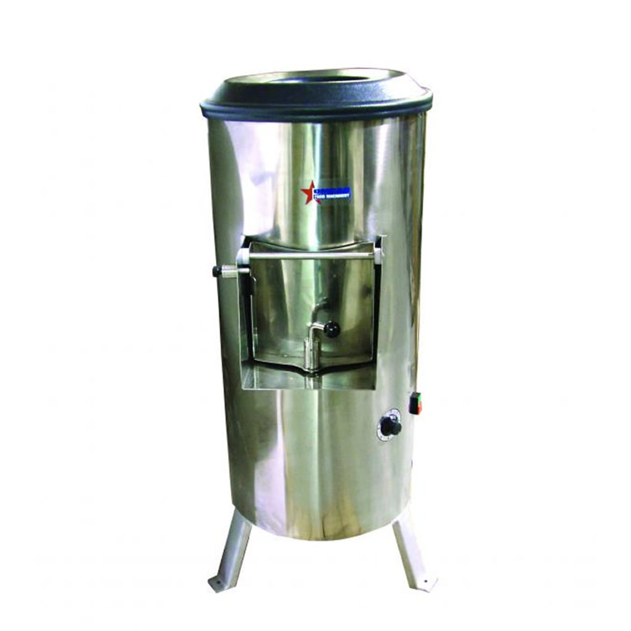 Stainless Steel Potato Peeler Machine, For Restaurant, Capacity: 25 kg