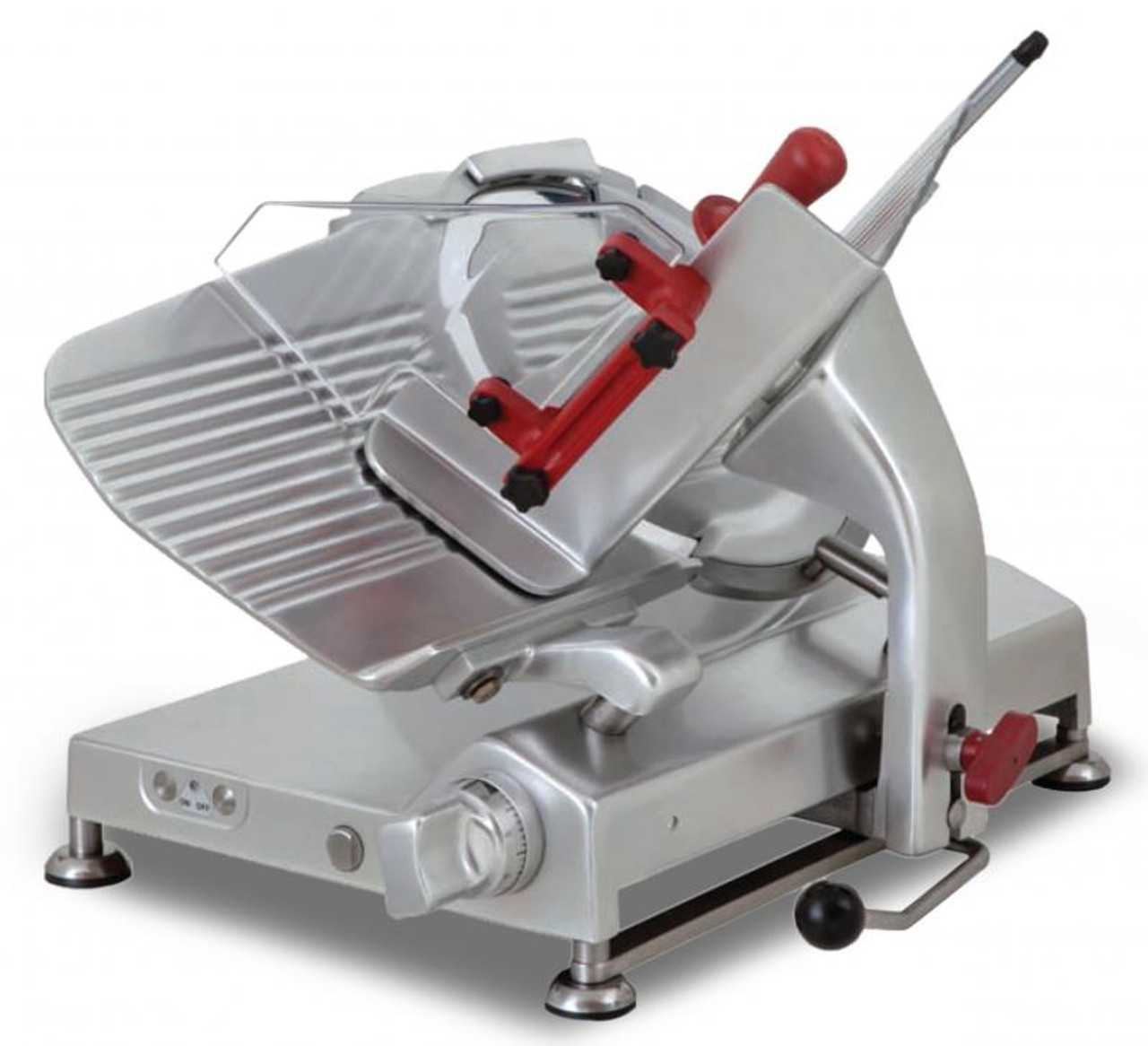 Omas 12 Manual Meat Slicer Gear Driven .35 HP NSF ETL 13641