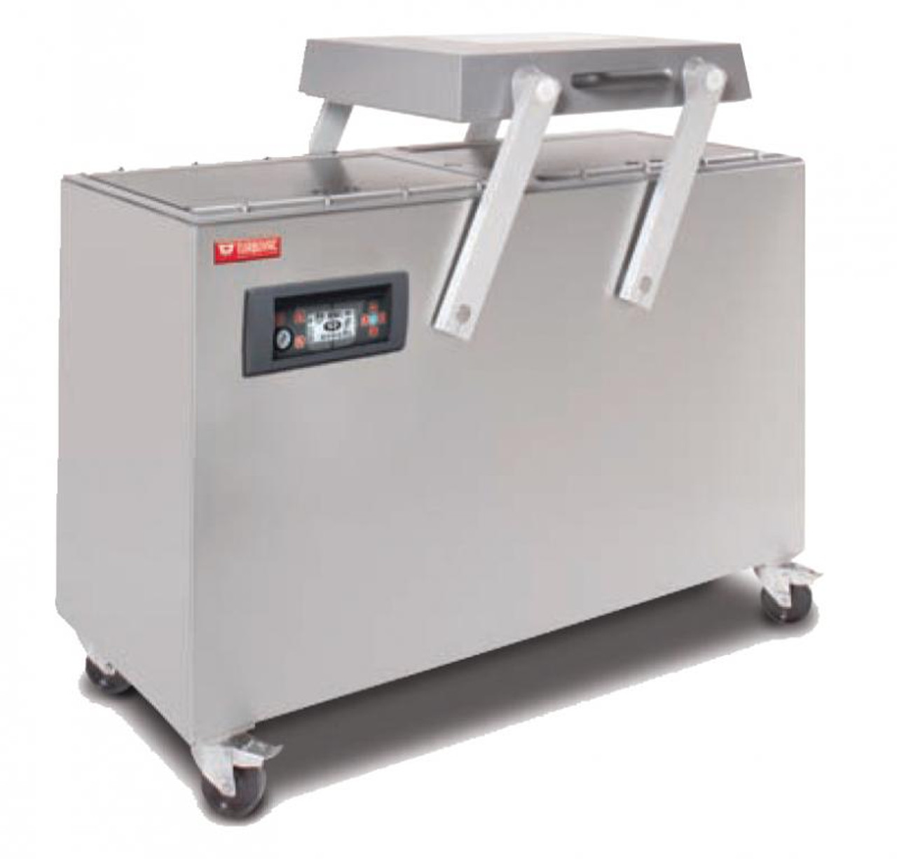 Commercial Vacuum Sealer with Double Chamber and Sealing Bars