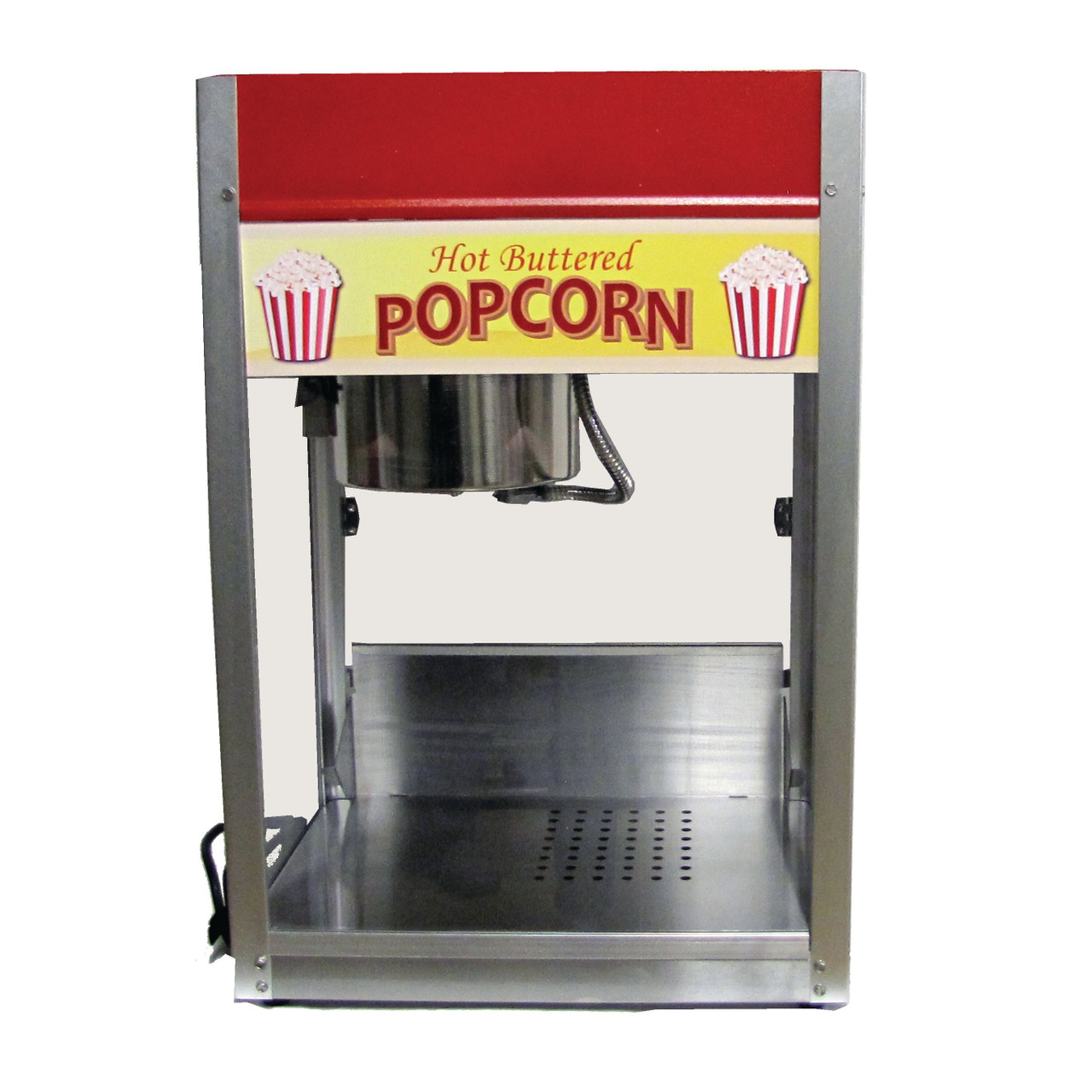 Paragon Theater Pop 8 Ounce Popcorn Machine for Professional  Concessionaires Requiring Commercial Quality High Output Popcorn Equipment,  Red