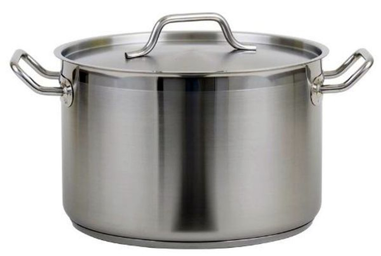 Heavy Stainless Steel Stock Pot 16qt