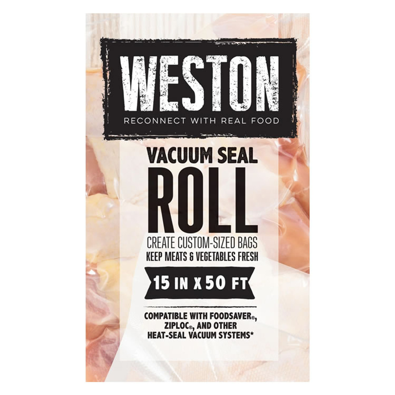  FoodSaver Vacuum Sealer Bags, Rolls for Custom Fit