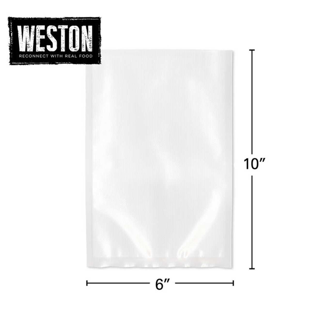 Weston 6x10 Vacuum-Sealer Bags - 100 Count