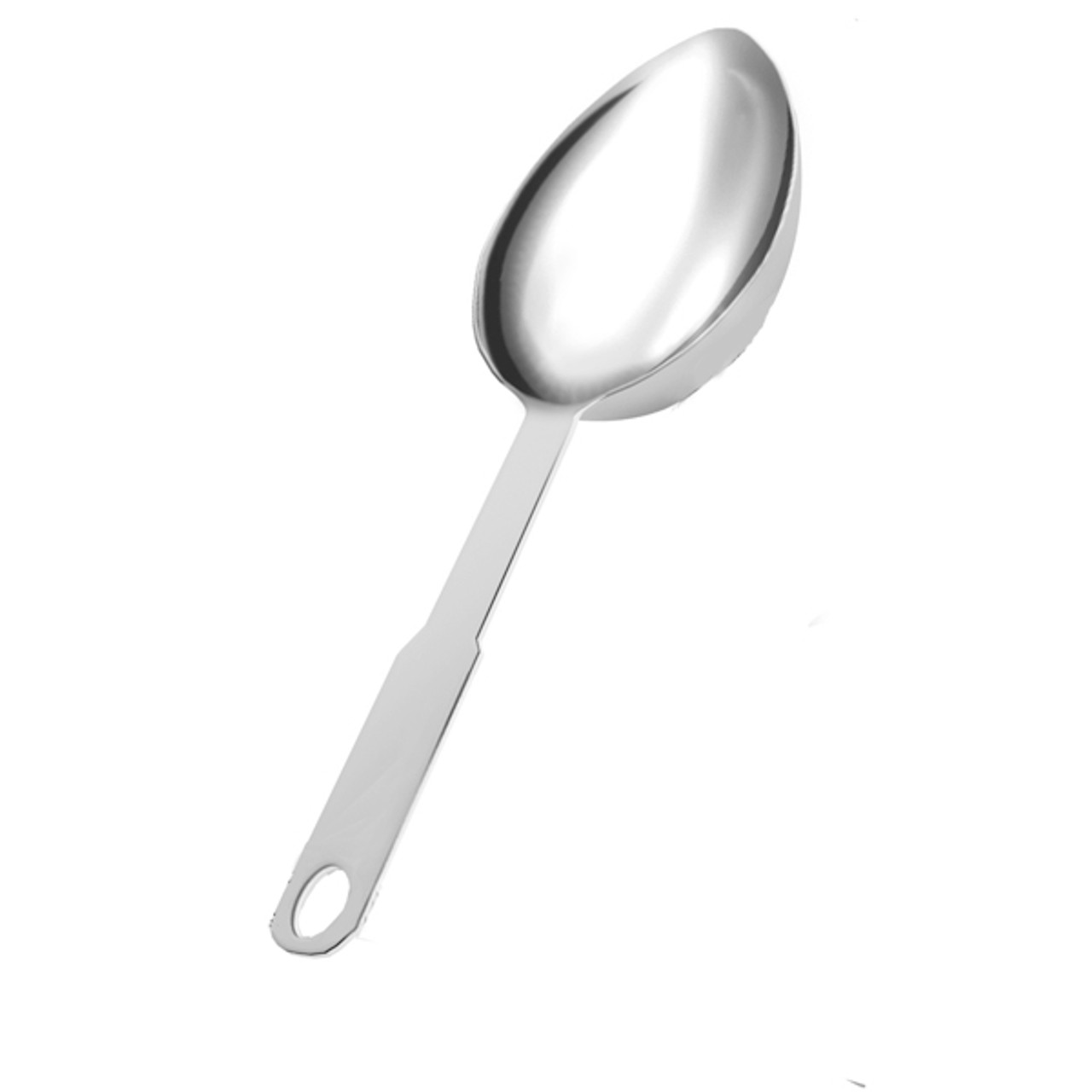 1/4 Cup (60Ml) Heavy Duty Oval Measuring Scoop, 8 3/4 Length, Stainless  Steel 