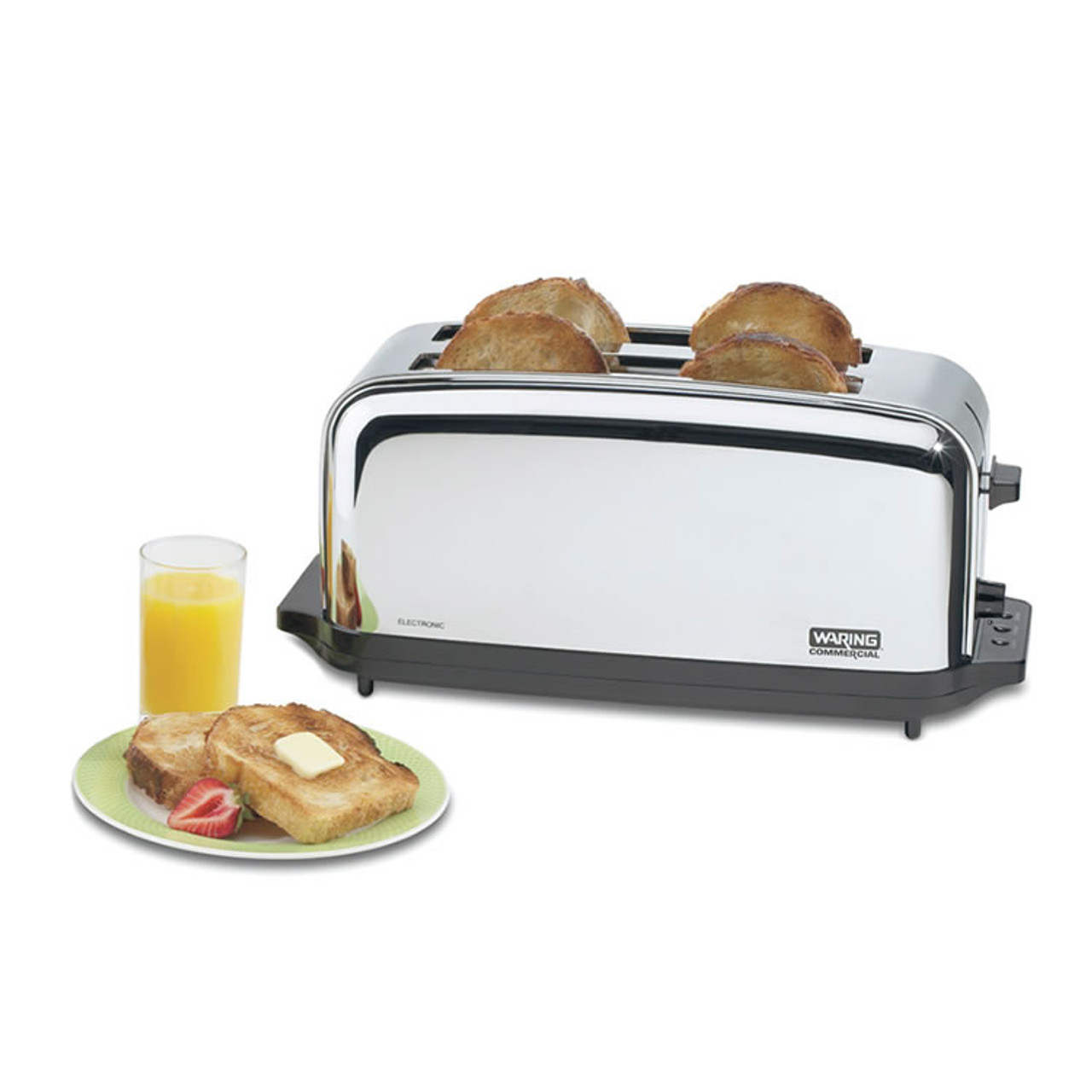 Waring Commercial WCT708 Medium-Duty 4-Slot Toaster