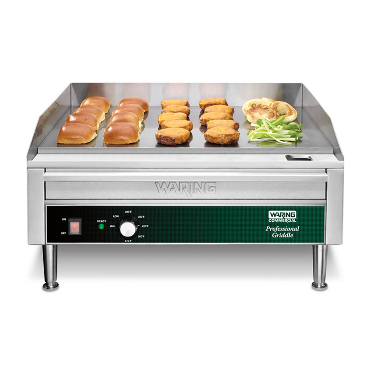 Waring Commercial - Large Italian-Style Panini Grill with Timer - 120V