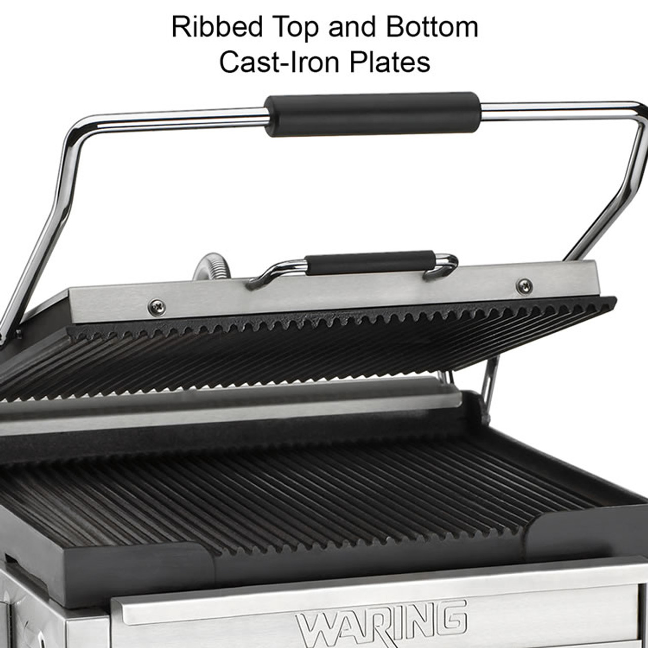 Waring Commercial WPG150 Compact Italian-Style Panini Grill, 120-volt - 2
