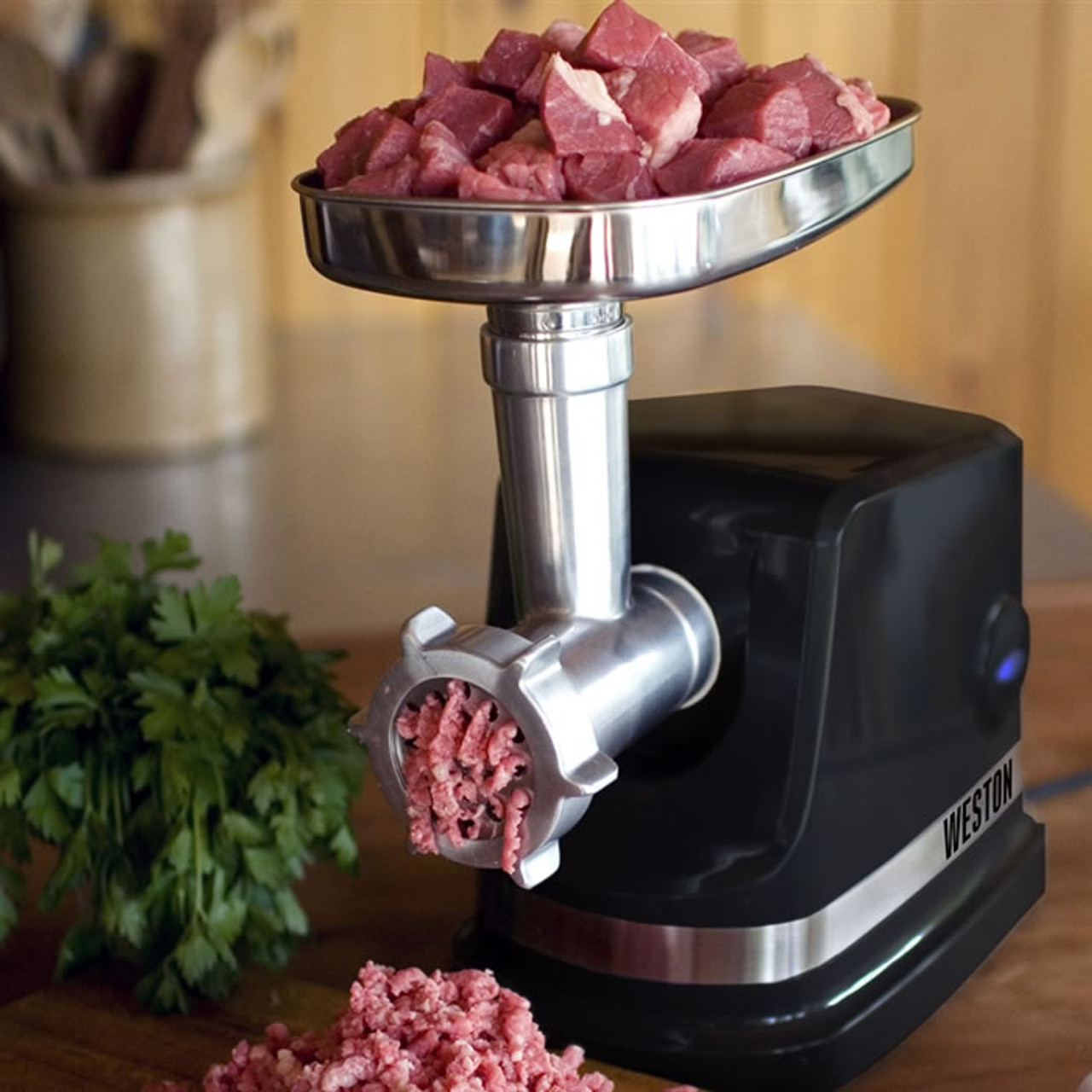 Weston meat grinder clearance and sausage stuffer