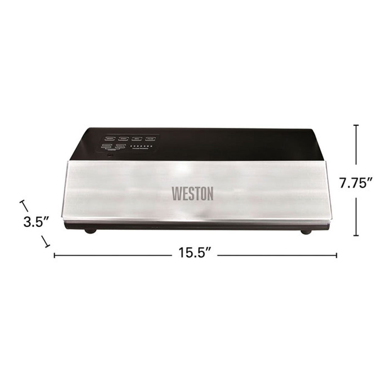 Weston Pro-3000 Stainless Steel Food Vacuum Sealer 65-0401-W - The