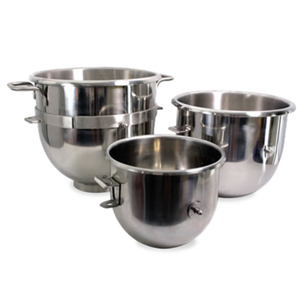 Hubert 20 qt 22 Gauge Stainless Steel Mixing Bowl - 19Dia x 6 1/10D