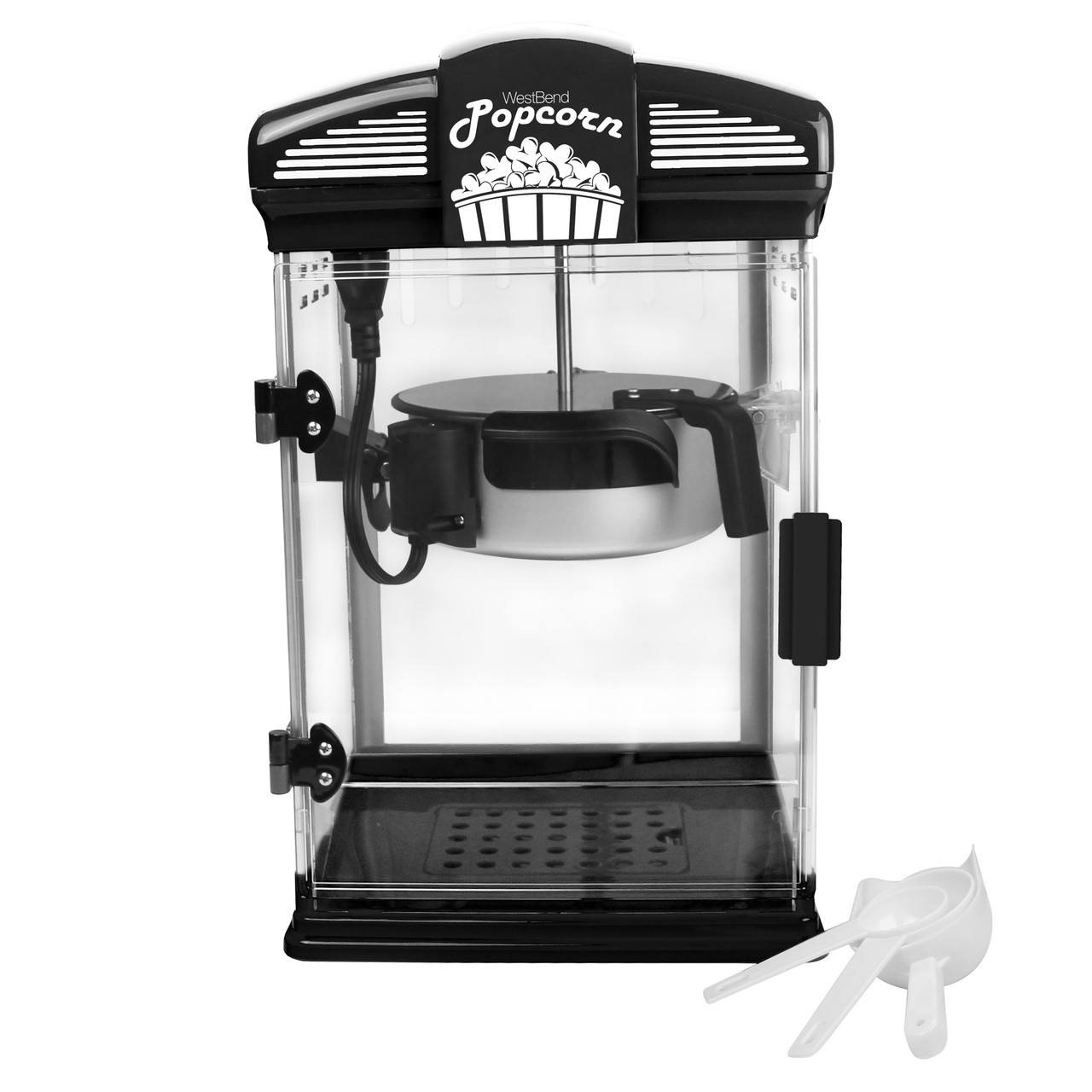 Westbend Stir Crazy Popcorn Machine - Black 82707B