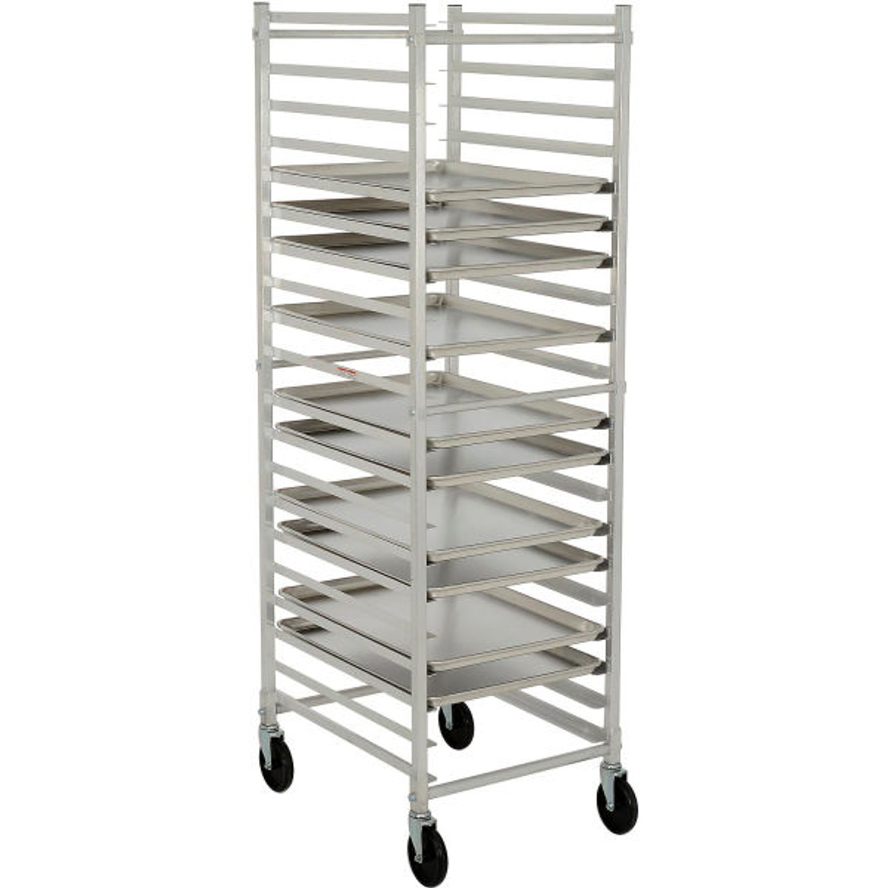 Nexel® PR2126 Bakers Sheet Pan Rack, Economy, Knock Down, End Loading,  Aluminum