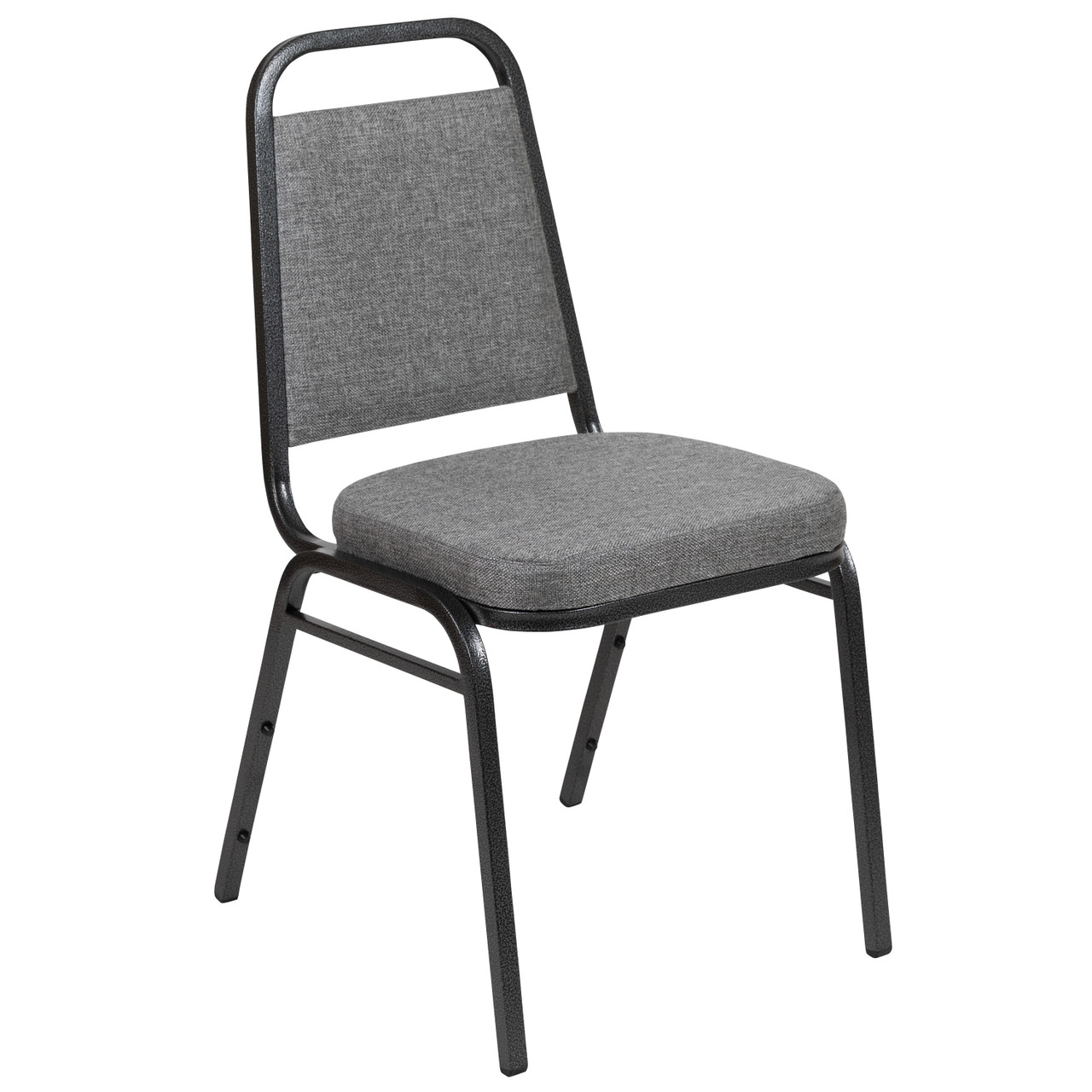 Flash FD-BHF-1-SILVERVEIN-BCG-GG Gray Fabric Banquet Chair