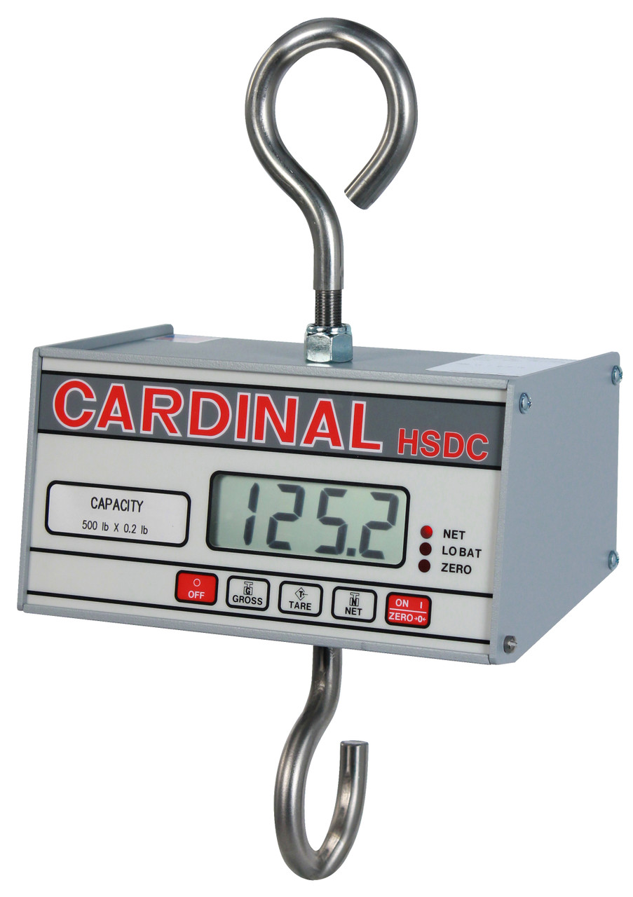 Digital Hanging Scale 500 lbs Detecto HSDC-500