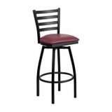 Flash Metal Restaurant Swivel Barstools