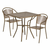 Flash Metal Patio Table & Chair Sets
