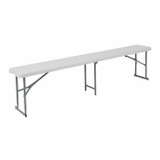 Flash Plastic Folding Benches