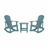 Flash Outdoor Bundle Rocking Chairs Side Table