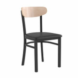 Flash Metal & Wood Restaurant Chairs
