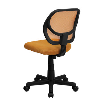 Flash Furniture Mid-Back Orange Mesh Task Chair and Computer Chair Model WA-3074-OR-GG 2