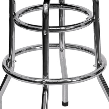 Flash Furniture Flash Elegance Silver Wood Chiavari Bar Stool Model XU-D-100-GG 2