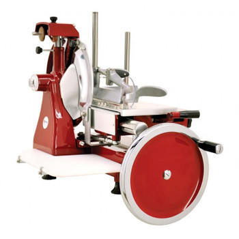 Volano 14" Manual Meat Slicer Fully Hand-Operated w/ Standard Flywheel, Model 13639