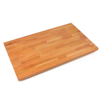 John Boos Blended Cherry Butcher Block Kitchen Counter TopsIsland Tops And Backsplashes Kct 121X42X1-1/2 (Made In The USA), Model# CHYKCT-BL12142-O