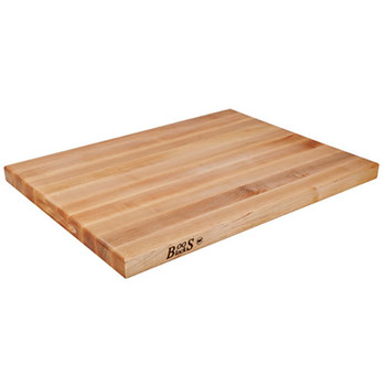 John Boos 24"x18"x1-1/2" Maple Cutting Board 3 Pack NSF (USA Made), Model# R02-3