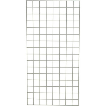 Nexel Wire Grid Shelf For Space-Wall System Gray 12"W x 36"L, Model# DR312