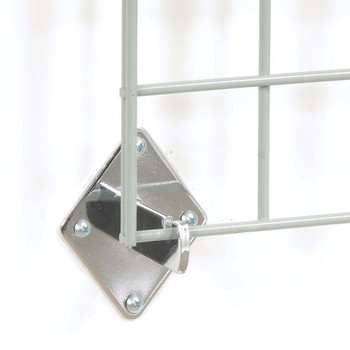 Nexel Wall Brackets For Space-Wall System Chrome, Model# WB2