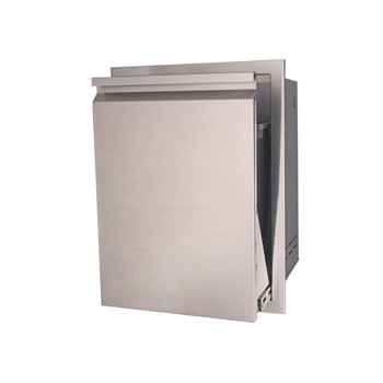 RCS Valiant Stainless Trash Drawer Fully Enclosed, Model# VTD1