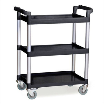 Royal Industries Cart 32X16X37 K.DBlack, Model# ROY BC 8162 BLK