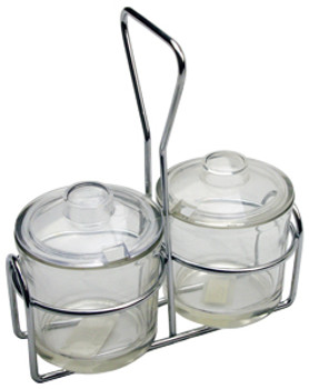 Royal Industries Glass Condiment Jar 7 Oz, Model# ROY CJ 7