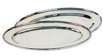Royal Industries Tray-S/S Oval 21"X14", Model# ROY OP 22