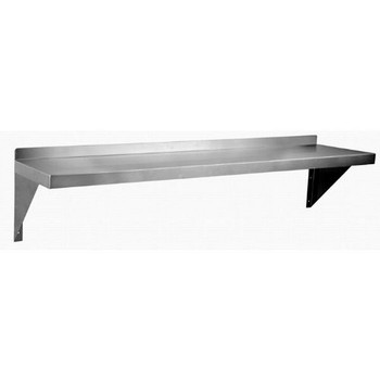 Royal Industries Wall Shelf S/S 12"X60" 18Ga, Model# ROY WSH 1260