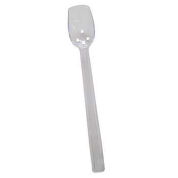 Thunder Group 10 Buffet Spoon Perforated 34 Oz Clr Color, Model# PLBS110CL