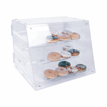 Thunder Group 21" X 17-1/4" X 16 1/2" Pastry Display With 3 Tray, Model# PLDC001