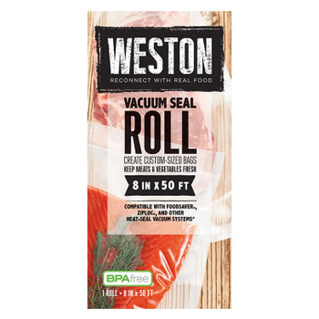 Weston 8" X 50 ft Mesh Vacuum Bag Roll (Box), Model# 30-0008-W