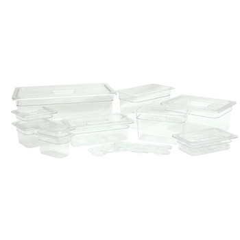 Thunder Group Sixth Size Slotted Cover For Polycarbonate Food Pan, Model# PLPA7160CS