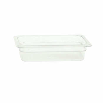 Thunder Group Quarter Size 2 1/2" Deep Polycarbonate Food Pan, Model# PLPA8142