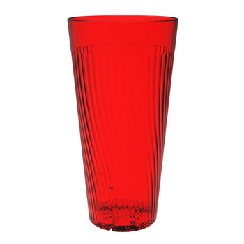 Thunder Group 24 Oz Belize Tumblerpolycarbonatered, Model# PLPCTB324RD