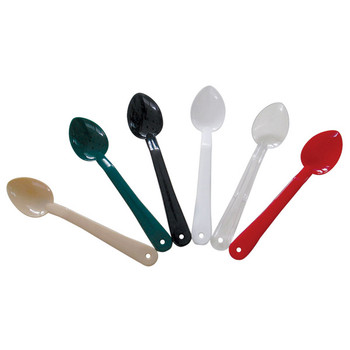 Thunder Group 13" Serving Spoon Solid Polycarbonate Black, Model# PLSS211BK