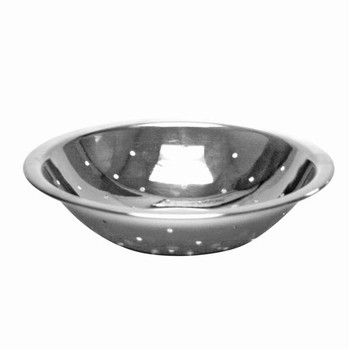 Thunder Group 2 Qt Stainless Perforated Mixing Bowl, Model# SLMBP200