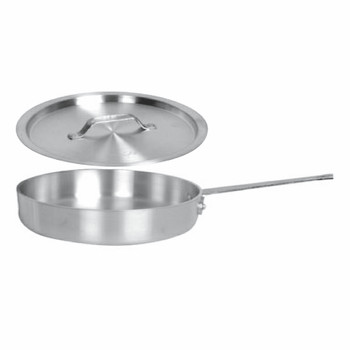 Thunder Group 7 Qt 18/8 Stainless Steel Saute Pan, Model# SLSAP070