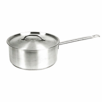 Thunder Group 3 1/2 Qt 18/8 Stainless Steel Sauce Pan, Model# SLSSP035