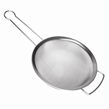 Thunder Group 8" Stainless Steel Strainer With Support Handle, Model# SLSTN008